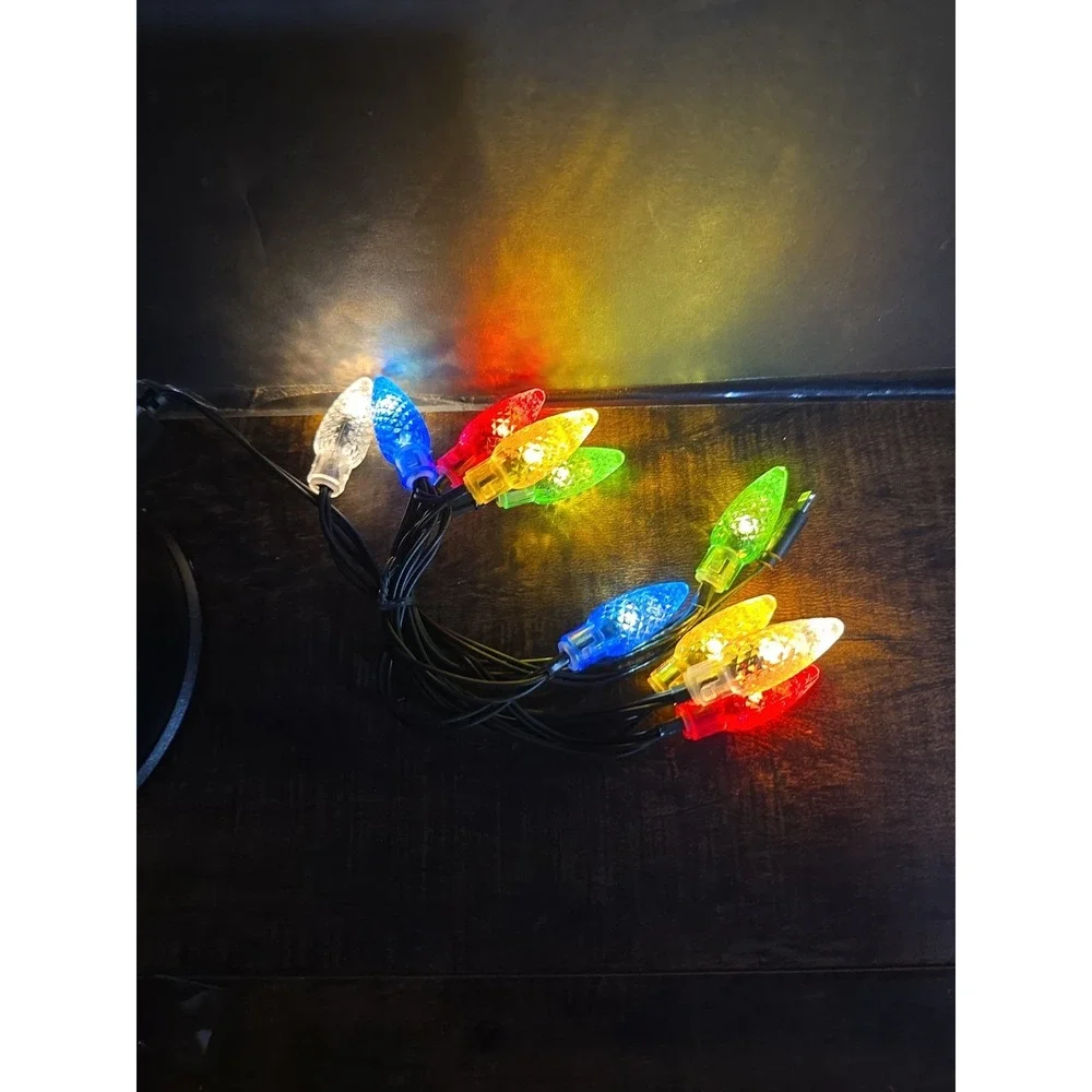 iPhone LED 10 Bulb Christmas Light String IPhone Chargers Brand New